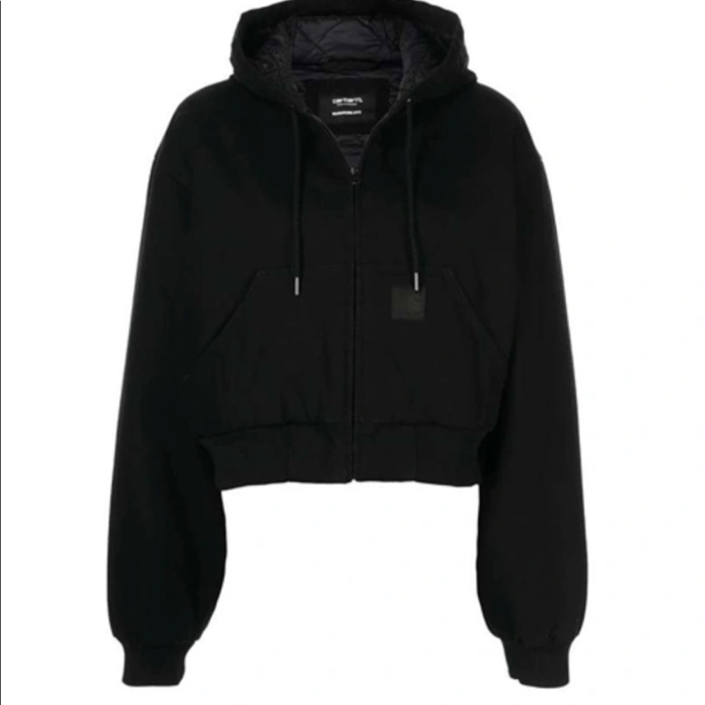 Wardrobe.NYC collab with Carhartt black jacket sz XS